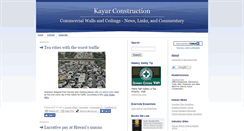 Desktop Screenshot of kayarconstruction.net