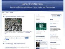 Tablet Screenshot of kayarconstruction.net